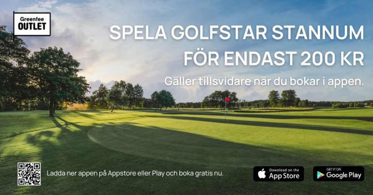 Provspela GolfStar Stannum för 200 kr hela maj!