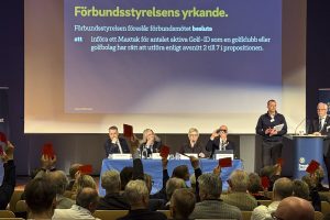 Den 6 april 2025 fattade Svenska Golfförbundet ett beslut om att införa ett maxtak för antalet Golf-ID en golfanläggning kan utfärda. Maxtaket påverkar Cloud Golf ytterst lite.