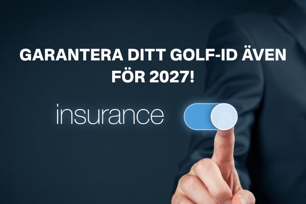 "Försäkra" ditt Golf-ID.